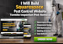 build squarespace pest website termite control website pest removal website